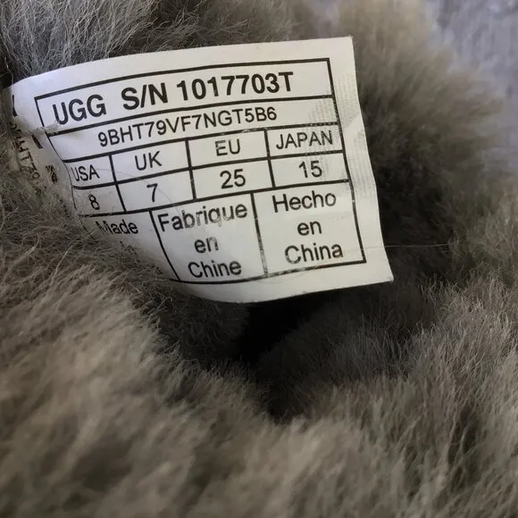UGG Kid’s Classic Water Resistant Boots Gray Size 8 Toddler