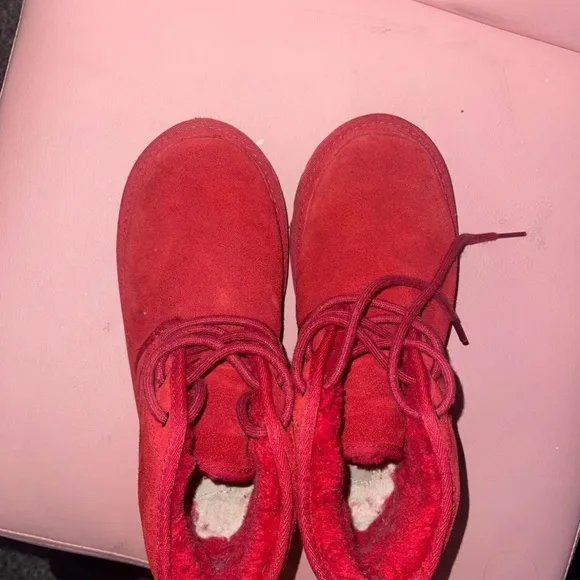 UGG Red Suede Boots