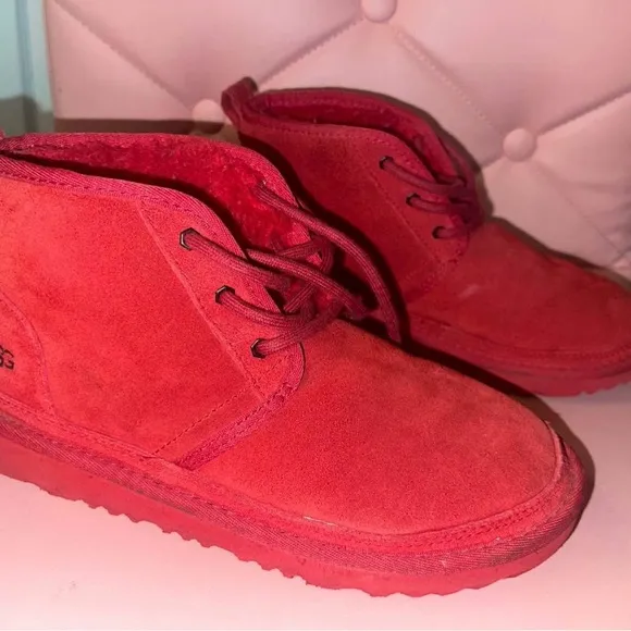 UGG Red Suede Boots
