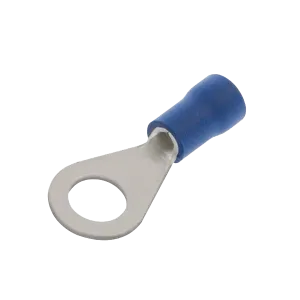 Unicrimp QBR8 Blue Ring Terminal - 8mm Hole (100 Pack)