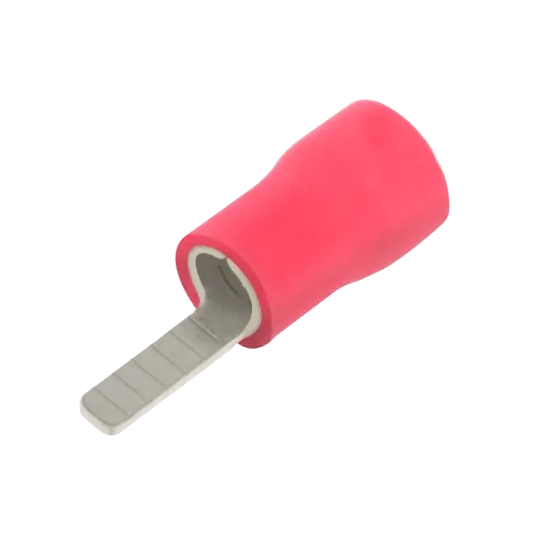 Unicrimp QRBL14 Red Blade Terminal 14mm (100 Pack)