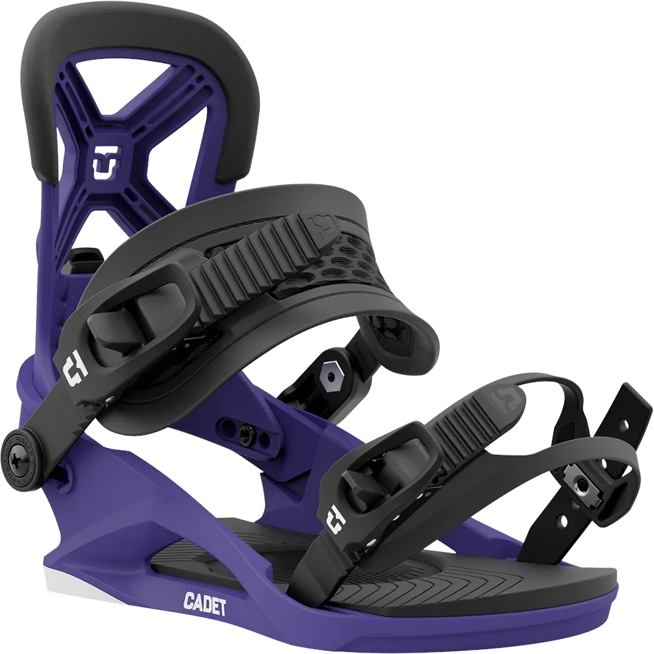 Union Cadet Snowboard Bindings Kids Purple