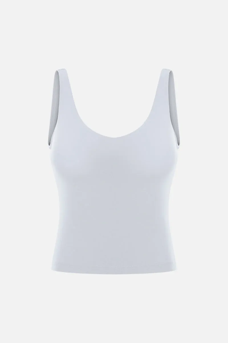 V Neck Active Tank