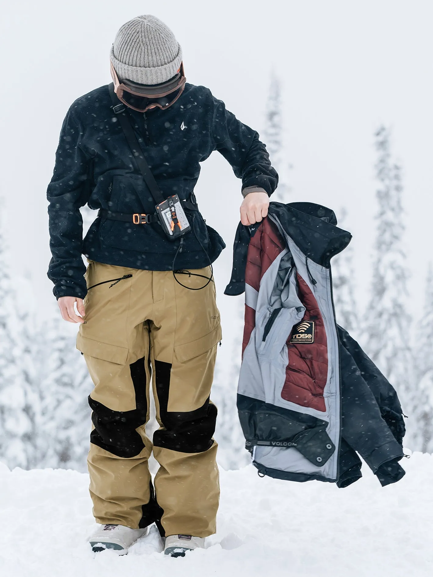 V.Co At Stretch Gore-Tex Hose - DARK KHAKI