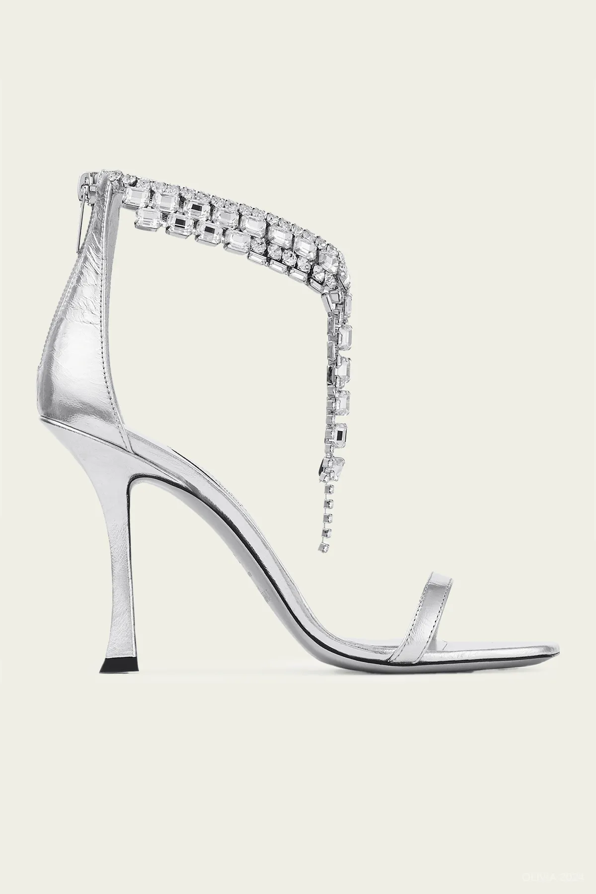 Verity 100 Sandal in Silver