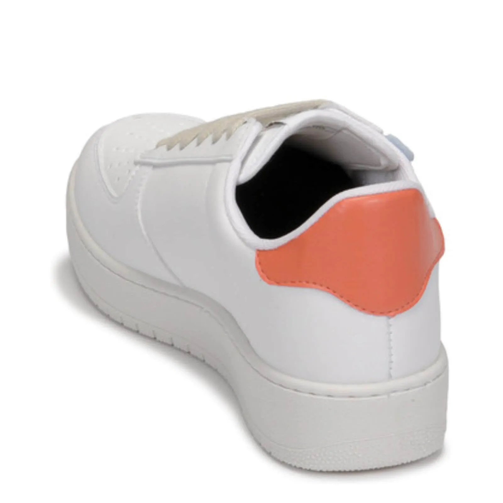 Victoria Madrid White Sneakers - Orange