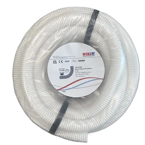 Wiska 10112312 Brace Contractor Pack PA Polyamide M25 White IP68