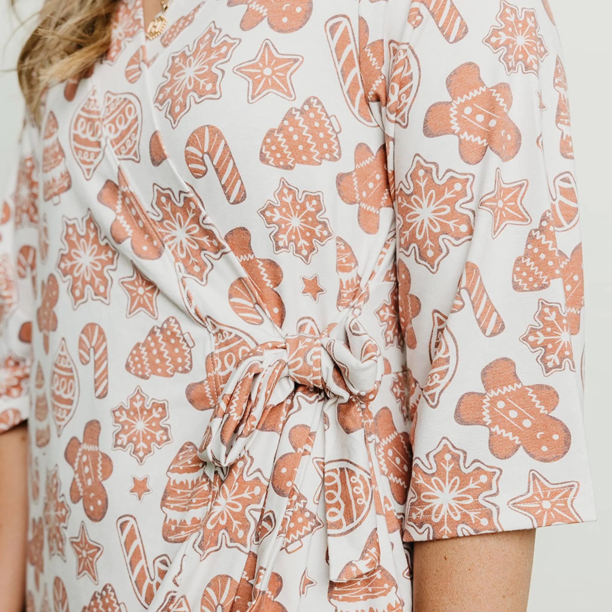 Women's Everyday Robe - Gingerbread