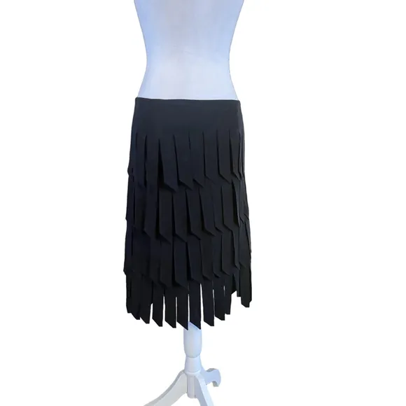 Women's JS Collections Skirt, Size 8, Black