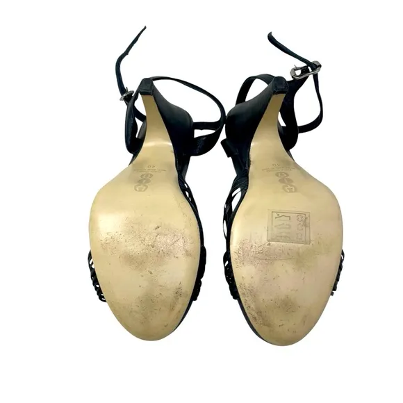 YIN Shiva Napa Nero Women’s 4.75” High Heels Size 10
