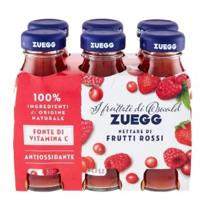 Zuegg Nettare di Frutti rossi Roter Fruchtnektar 6x125ml